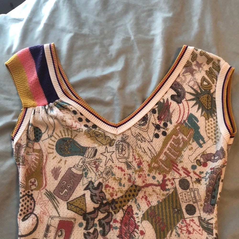 Killah Miss Sixty v neck tank top